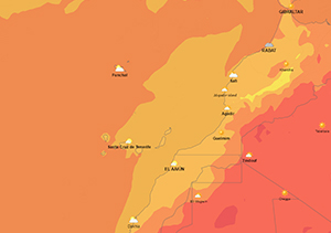 MET Norway weather forecast website