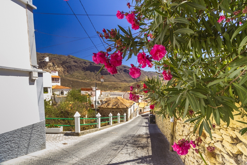 Tunte or San Bartolom&eacute; de Tirajana in the south Gran Canaria hills